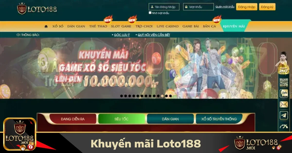 Bí quyết tận dụng các chương trình khuyến mãi LOTO188 để tối ưu lợi ích