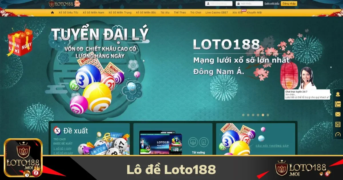 Lô đề loto188 1 Lô đề loto188: Hướng dẫn chơi cơ bản