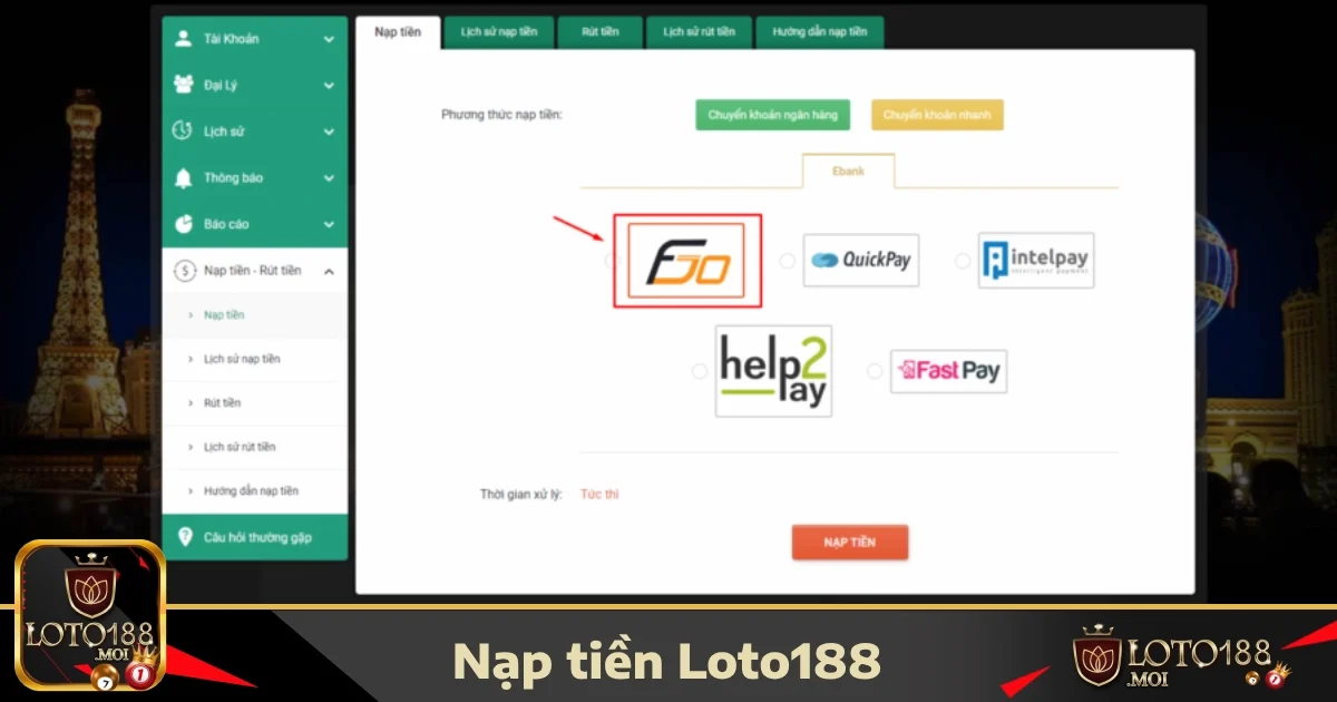 Loto188 29 Giao Dịch Tại Loto188 – Đơn Giản, An Toàn, Nhanh Chóng
